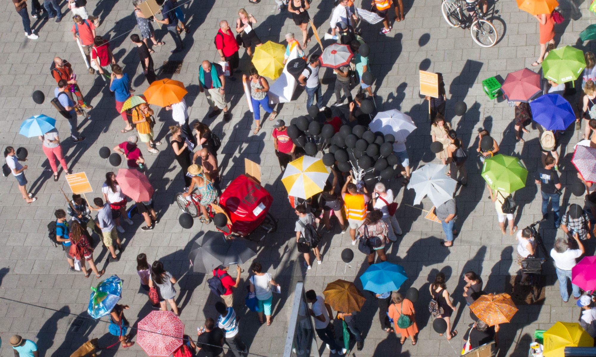 Umbrella March Linz - Plattform Solidarität