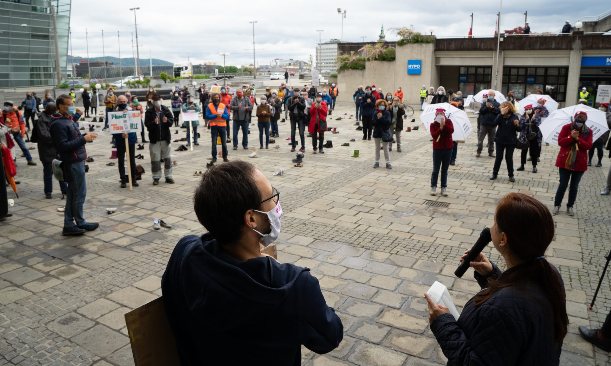 Umbrella March Linz - Plattform Solidarität