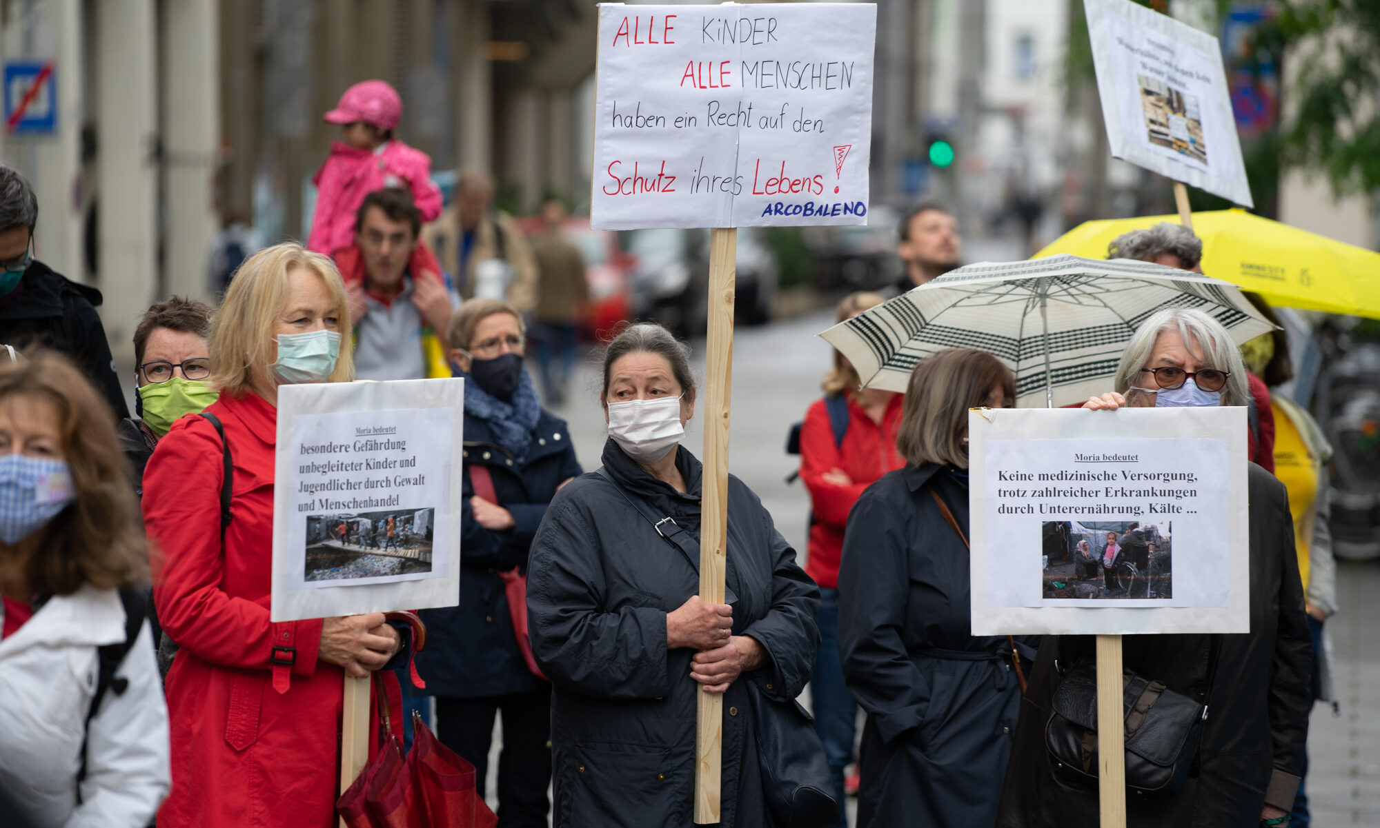 Umbrella March Linz - Plattform Solidarität