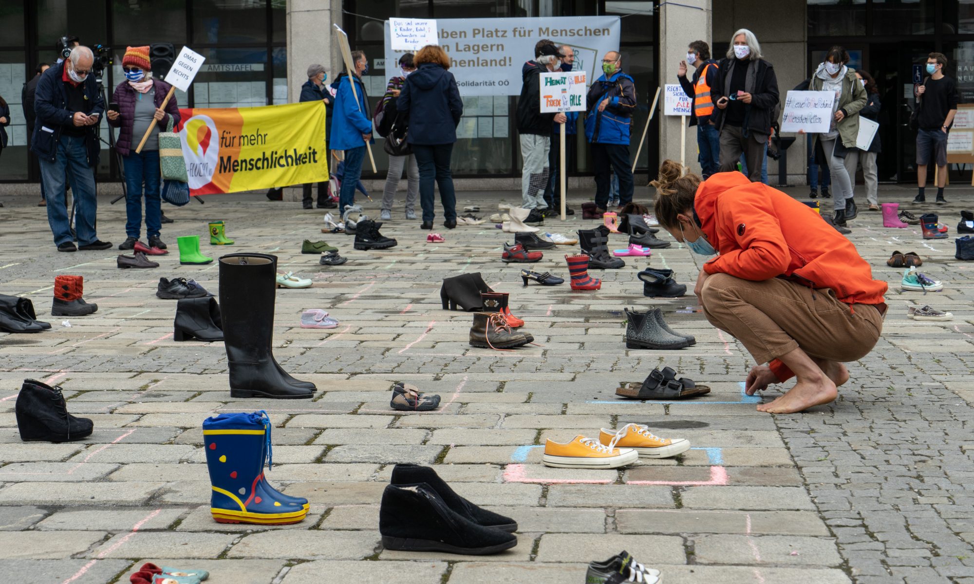 Umbrella March Linz - Plattform Solidarität